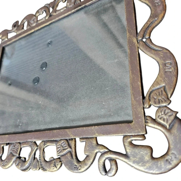 Cat Heart Fish Metal Picture Frame 5" x 7" - Picture 2 of 7